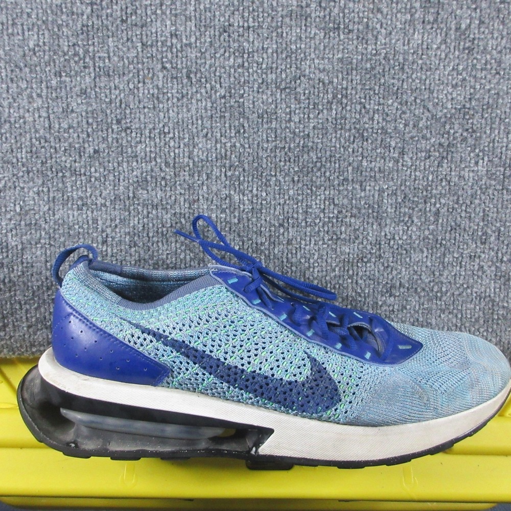 Nike Air Max Flyknit Racer Shoes Mens Size 13 Blue Knit Running FD2765-400